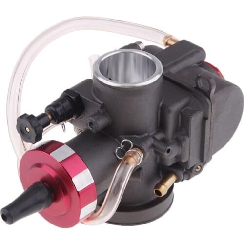 28mm Power Jet Carburetor Carb for GY6 OKO PWK 28 - Fits 2 Stroke 4 Stroke Engine Dirt Bike Racing UTV ATV Scooter - Black