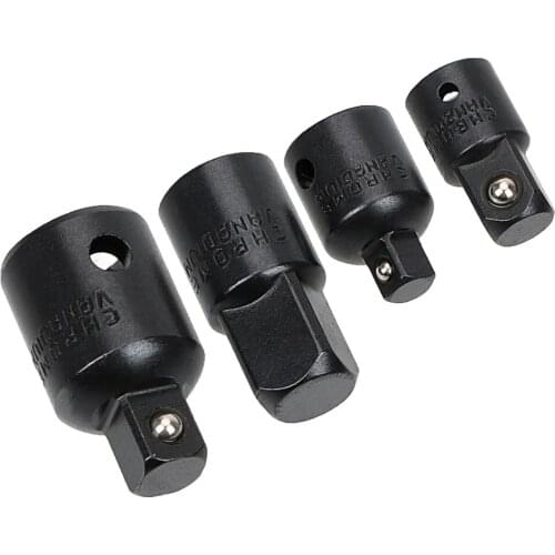 Ratchet Wrench Socket Wrench Adapter Spanner Set Converter Reducer Sleeve CR-V Chrome Vanadium Steel 4pcs 1/4 3/8 1/2