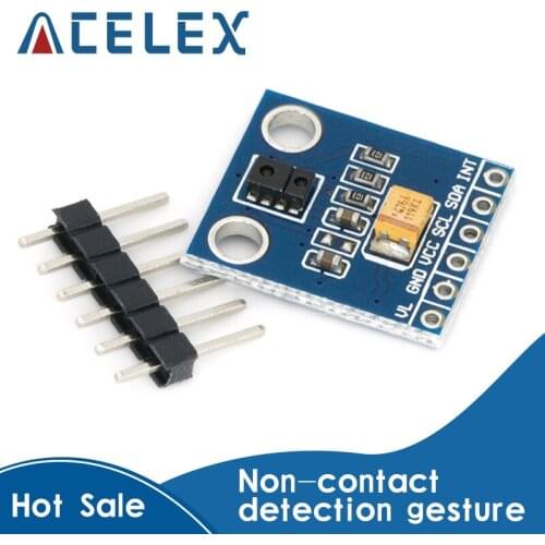 Non-contact detection of proximity and gesture and posture RGB sensor APDS-9930