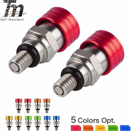 Fork Air Bleeder Valves For 250 350 400 450 500 525 530 EXC SX SXF XC XCW MXC 690 950 990 SMC Supermoto Enduro Adventure