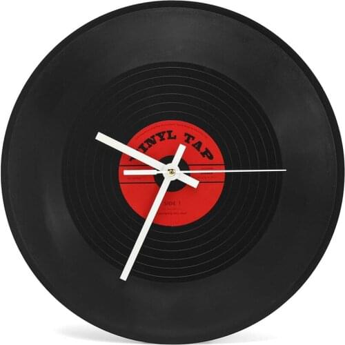 12 INCH CD Classic Vintage Wall Clock Silent Black Vinyl Modern Design Retro Watch Mechanism Home Decoration Relogio Parede ZB97