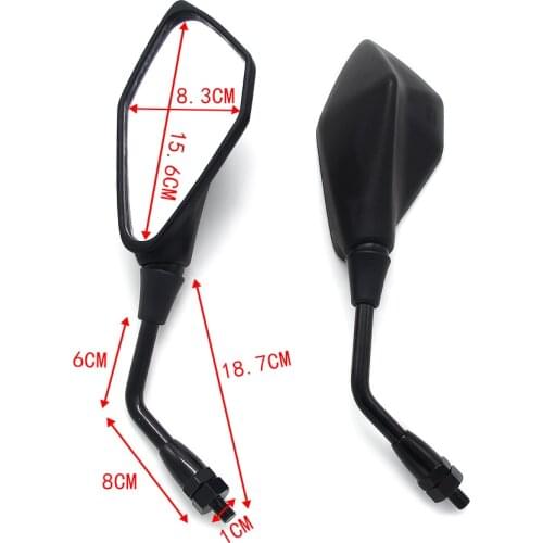 Motorcycle Mirrors Racing Sport Bike Rear View Mirror For Kawasaki Z900 Z650 VERSYS-X 300 250 ER650 ER-6N Z250 Z250SL ZR800 Z800