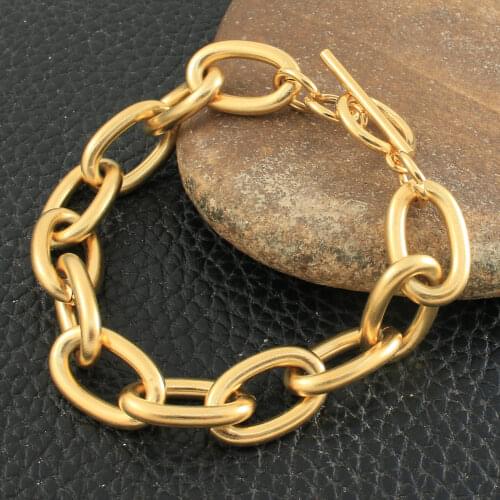 Wholesale Fashion Stainless Steel Jewelry Bracelet Chain High Quality Bijoux Femmes Joyas Mujer Store BFHZADBC