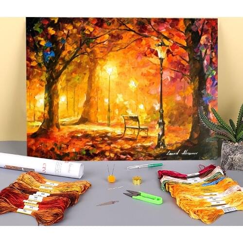 Twinkle Passion Printed 11CT Cross-Stitch DIY Embroidery Patterns DMC Threads Sewing Handmade Hobby Needlework For Counted