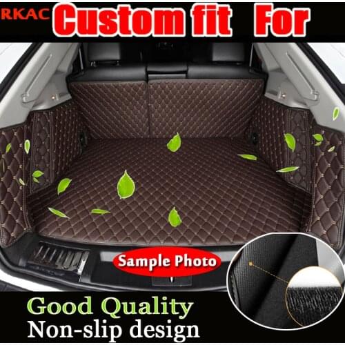 Custom fit pu leather car trunk mat cargo mat for Range Rover L405 5d cargo liner range rover sport L494