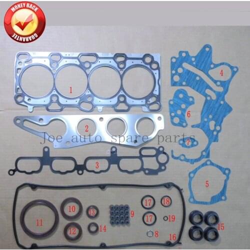 4G69 Engine Full Gasket Set kit for Mitsubishi Outlander//Grandis/Galant 2.4L 2378cc 2003- 50253400 MD979394