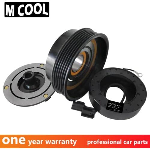 For NEW 10PA17C AC Compressor Clutch Kia Carens AC Compressor Clutch 6 Grooves 122MM 12V Bearing Size: 305222