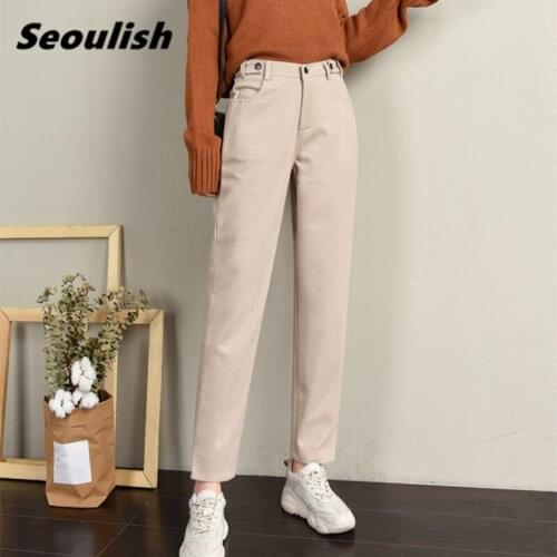 Seoulish Women's Straight Trousers