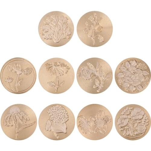 Retro Wax Seal Stamp Replace Copper Head Vintage Envelope Sealing Hobby Tools DIY Sealing Wax Decoration Craft Kits