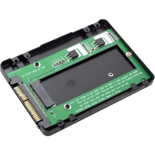 SSD Hard Disk Box NVME to NGFF M-Key Converter U.2 to M.2 SFF-8639 PCI-E Adapter Card