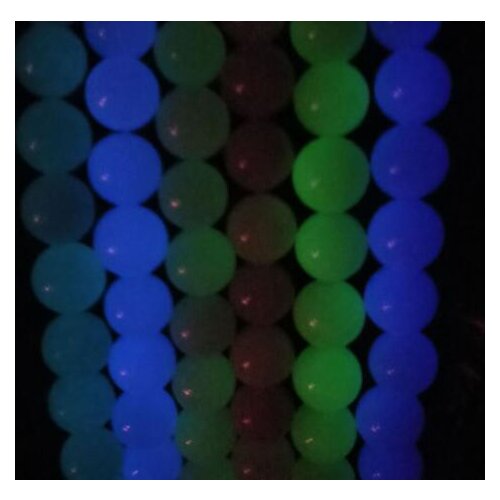 Noctilucent Glowing Ball Beads Night Luminous stone Loose Beads Strand 4 6 8 10 MM Pick Size For Jewelry fh5hs
