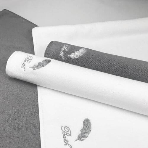 Turkish Luxury Bath Mat Cotton Soft and Thick Oversized Bathroom Towels Entrance Doormat