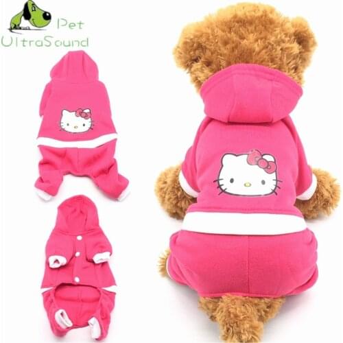 ULTRASOUND PET Dog Clothes Winter Pet Coat Clothing For Dog Chihuahua Puppy Outfit Winter Dog Clothes For Small Dogs Pet Hoodie