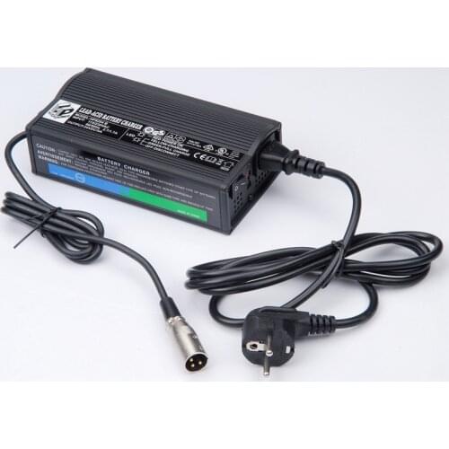 HP8204B 24V 6A Mobility scooter or power wheelchair battery charger Lead Acid Gel Battery Charger KC UL CE