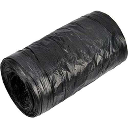 1 Rolls 50 x 46 Cm Garbage Bags Single Color Thick Convenient Environmental Plastic Trash Bags Disposable Plastic Bag Black