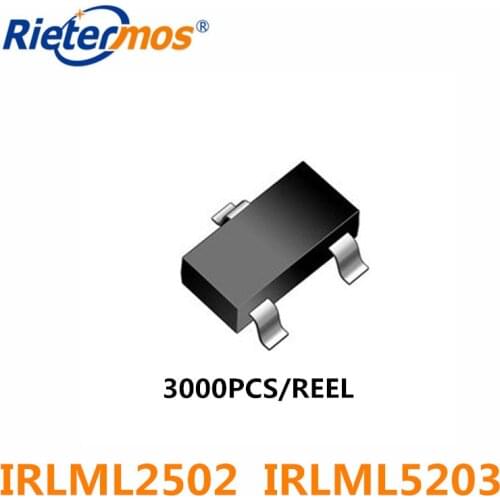 3000PCS IRLML2502 IRLML2502TRPBF IRLML2502PBF IRLML5203 IRLML5203TRPBF SOT23 SOT-23