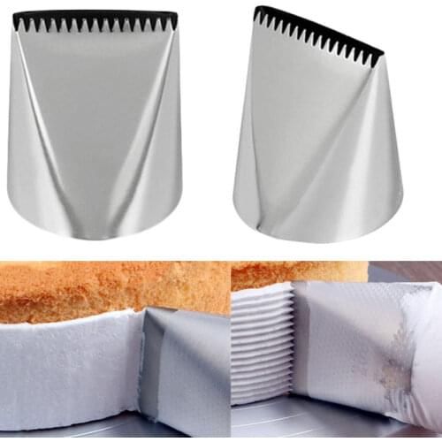 Extra Large Stainless Steel Nozzle Icing Piping Nozzles Cream Cake Decorating Tools Pastry Tips Fondant Cupcake Dessert Baking