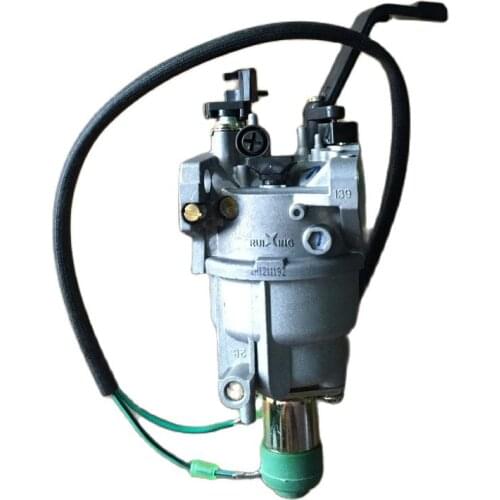 Manual Choke RUIXING Carburetor For GX390 5-8KW Generator Engine,5kw GENERATOR CARBURETOR EC6500 188F 389CC JD6500