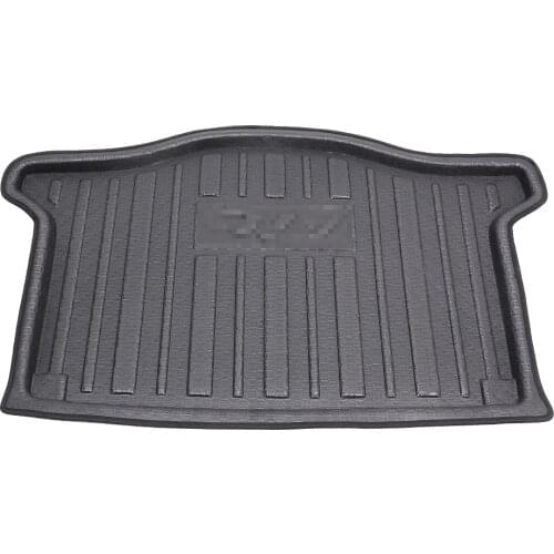 Auto Car Rear Boot Mat Trunk Liner Cargo Floor Tray For 2014 2015 2016 2017 Honda Fit & Jazz Hatchback GK5