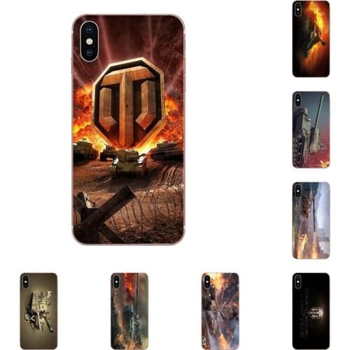 Conqueror World Of Tanks TPU Fashion Case Cover For Apple iPhone 4 4S 5 5C 5S SE SE2020 6 6S 7 8 11 Plus Pro X XS Max XR
