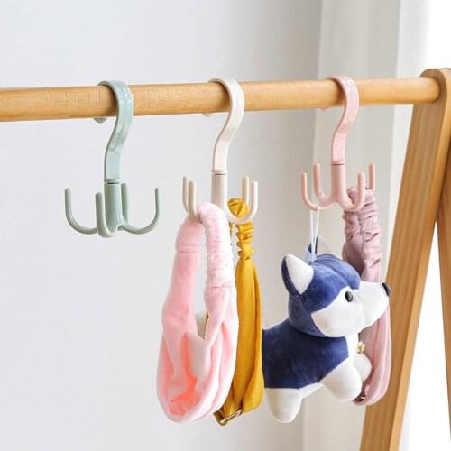 Newest Arrival Multifunctional Rotatable Hook Household Storage Rack for Bathroom Bedroom