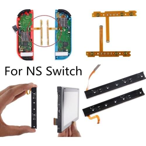 Original L/R SL SR Button Key Flex Cable Replacement Parts For Nintend Switch Joy-Con Left Right Slider Rail for NS Console