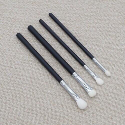 Professional Handmade Makeup Brushes Soft Saikoho Goat Hair Eye Shadow Blending Smudge Brush Black Smoky Eye Make Up Brush