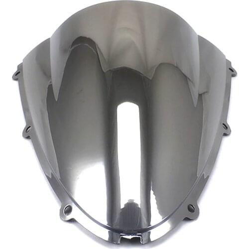 For Kawasaki ZX6R ZX 6R 2005-2008 2007 2006 Motorcycle Windscreens Wind Deflector Windshield Double bubble High Quality
