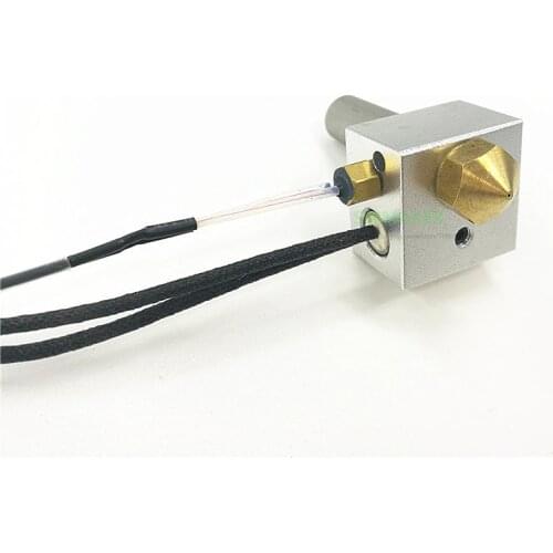 WANHAO duplicator I3 PLUS 3D printer parts MK10 Extruder Hotend kit + heater cartridge + M3 Hex Thermistor