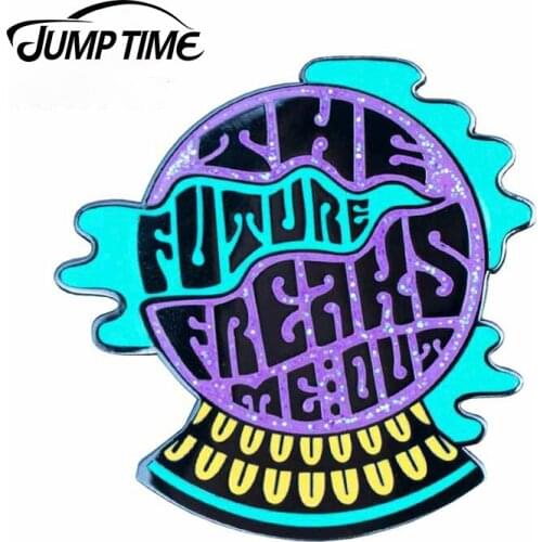 Jump Time 13 x 12.9cm For Crystal Ball Funny Car Stickers Auto Vinyl Decals Waterproof Motorcycle Truck Bumper Window Decal