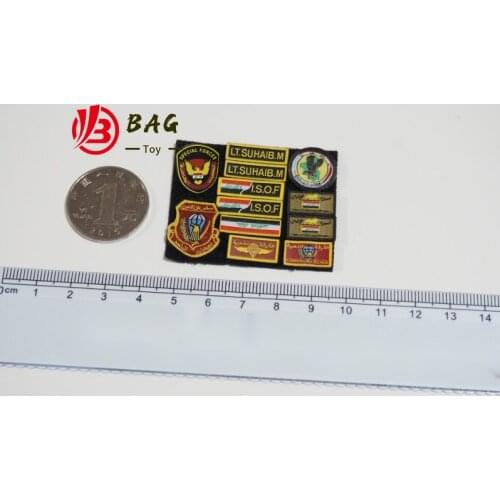 1/6 of the Action Figures Model ISOF Soldierstory SS107 Iraqi special forces chapter embroidery