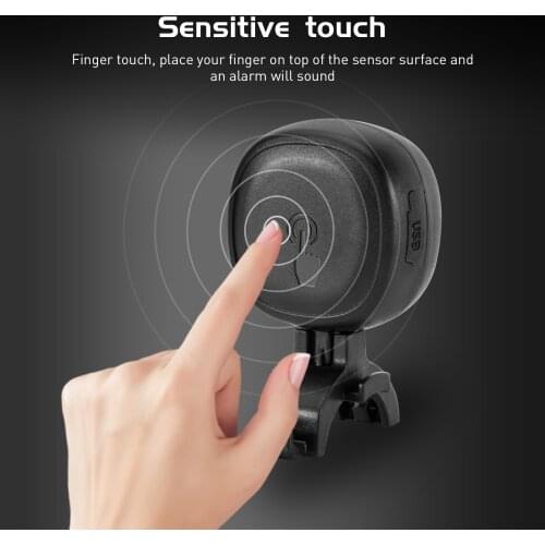 Kapvoe 1 Pc Sport Bike Mountain Road Cycling Bell Warning Safety Electric Bell 130 Db Outdoor Protective Cycle Accessories