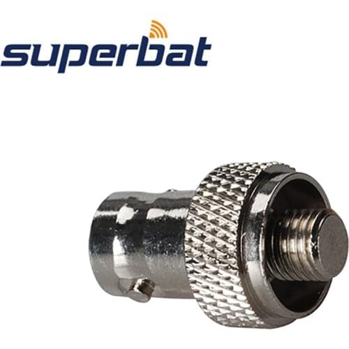 Superbat 10pcs BNC Antenna Adapter RF Coaxial Connector for Motorola and Many Other Handheld Radio Kenwood