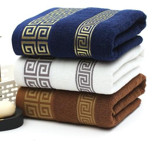 2pcs Towels Bathroom High Quality Super Absorbent Luxury Soft Cotton Bathroom Towel Hand Towel Toalla Playa 100% Cotton
