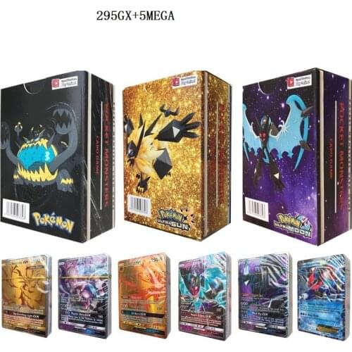 300pcs/set Original Pokemon Cards Game ToysEducational TAKARA TOMY 295GX And 5MEAG Card Pokemon Toys Pokémon