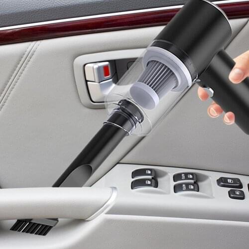 Car Wireless Vacuum Cleaner 120W 5500pa Wind Pressure Portable Handheld Vacuum Rechargeable Cordless Mini Dry Keyboard Vacuum
