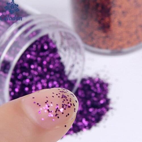 13g nail art glitter powder sequins super makeup glitter powder 3D nail art manicure powder wedding DIY home decor