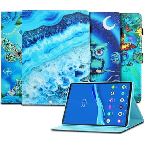 Case for Huawei MediaPad M5 Lite 10.1 BAH2-W19/L09/W09 Cute Cartoon Tablet Flip Stand Leather Cover for Huawei M5 Lite 10 Case