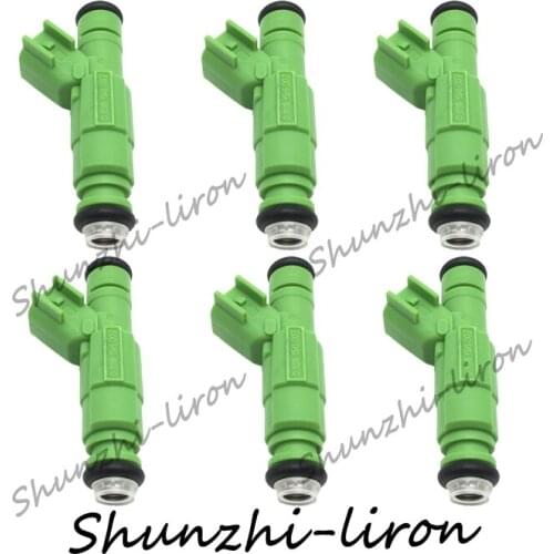 6pcs 0280156007 04861454AA fuel injector for Chrysler&Dodge Town & Country / Caravan Grand Caravan 3.3L 3.7L