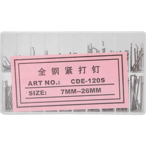 Tube Friction Pin Pressure Bars Pins Rivet Ends for Watch Band Clasp Straps Buckles Thickness 1.2mm New 2020