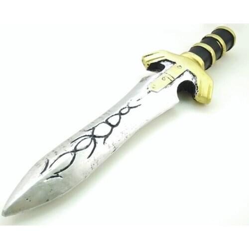 Simulation Knife Props Performance Equipment Sword Toys Children Spoof Whole Toy Pu Security Soft Rubber Short Swords 2021