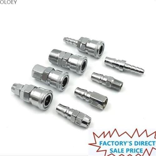 Each piece Join Hose Pneumatic Air Compressor Hose Quick Coupler Plug Socket Connector SM/PM SP/PP SH/PH SF/PF 10 20 30 40MM