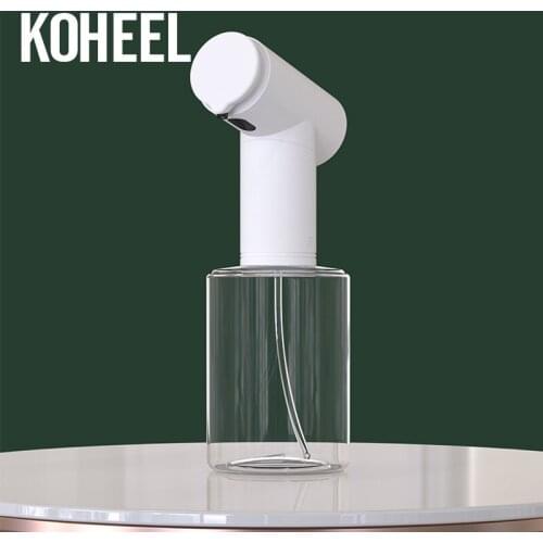 KOHEEL Automatic Induction Sensor Foaming Soap Dispenser Infrared Foaming Hand Washer Soap Dispensers Bathroom Kitchen