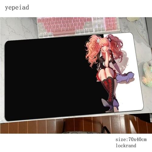 Danganronpa mousepad best seller gaming mouse pad pc computer gamer accessories large mat Popular laptop desk protector pads