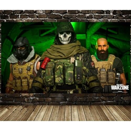 One Piece Call of Duty: Warzone Game Posters Pictures HD Canvas Wall Art Home Decor Accessories Paintings Living Room Decoration
