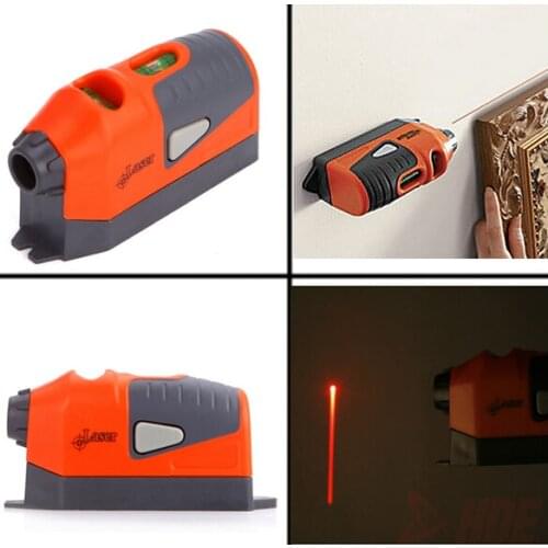 Hot sale Mini Vertical Spirit Level Tool Laser Level LASER STRAIGHT THE Laser Guided Level Line Measurement Gauge Tool