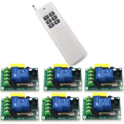 New AC 220V 30A relay 1CH channel wireless RF Remote Control Switch Transmitter and Receiver for Wireless system SKU: 5244