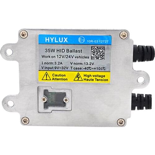Original Hylux Hyluxtek A2088 HID Ballast Xenon 35W Fast Bright Slim Electronic Ballast For 35W Xenon Bulb Kit Car Accessories