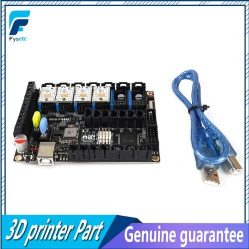 S6 V2.0 Board 32 Bit Control Board VS F6 V1.3 SKR V1.3 WIth 4pcs TMC2209 V3.0 Driver For Uart Flying Wire MX Connector