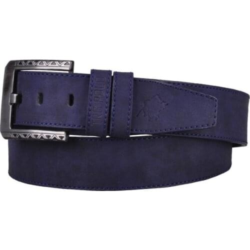 TRG POLO 10624 NAVY BLUE MENS BELT